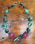Necklace Huipil bird jade